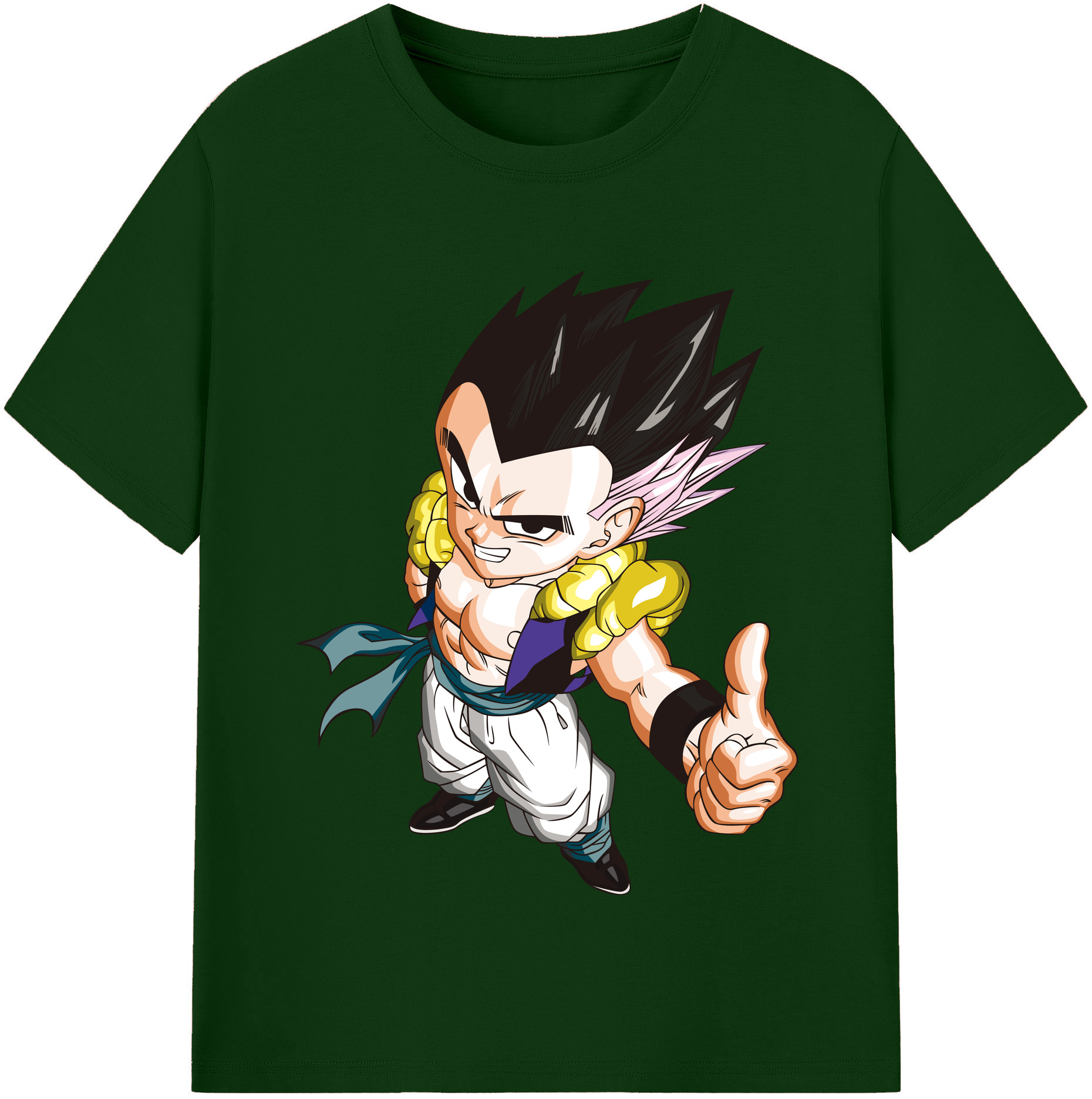 （画像用） ドラゴンボール ベジータ四世（Bejīta Yonsei）DRAGON BALL Vegeta IV 綿100％半袖Tシャツ（フロントプリント）